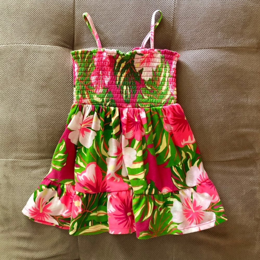 Tropical Floral Dress